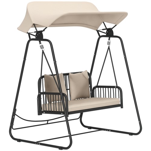 Hollywoodschaukel rattan - hollywoodschaukel,