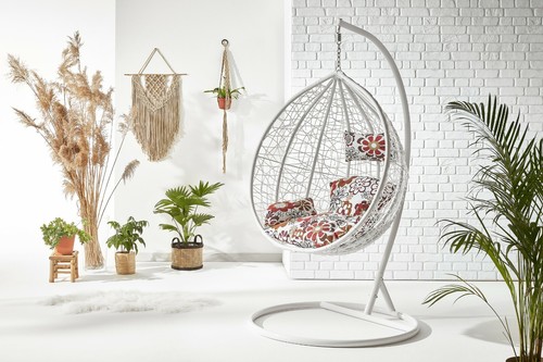 Polyrattan hängesessel - polyrattan,