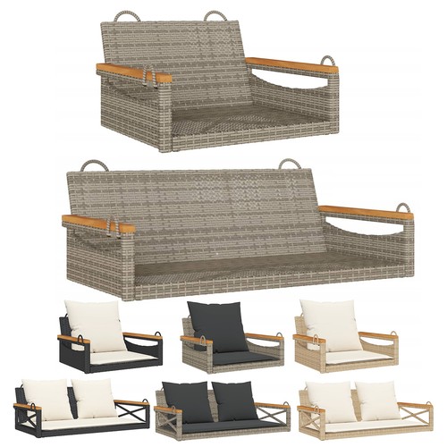 Poly rattan hollywoodschaukel - rattan,