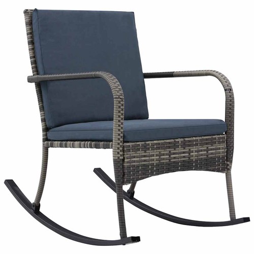 Schaukelstuhl poly rattan - schaukelstuhl,